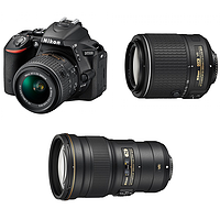 旗下首款触控屏：Nikon 尼康 发布 D5500 单反相机 + 菲涅尔相位镜头
