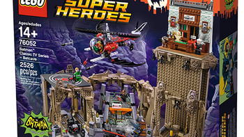 蝙蝠侠归来：乐高 正式发布76052 DC超级英雄系列 经典剧集版蝙蝠洞