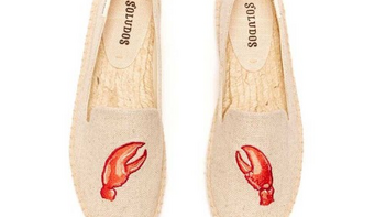 点缀卡通图案：SOLUDOS 推出 新系列草编鞋