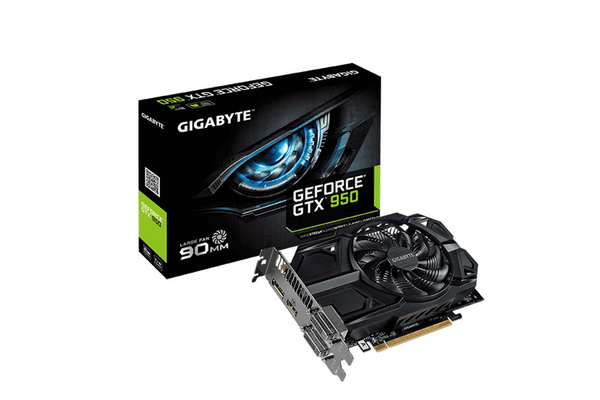 gigabyte 技嘉,evga 推出 低功耗 geforce gtx950 显卡