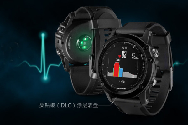 DLC加持:GARMIN 佳明Fenix 3 HR 国行中文版