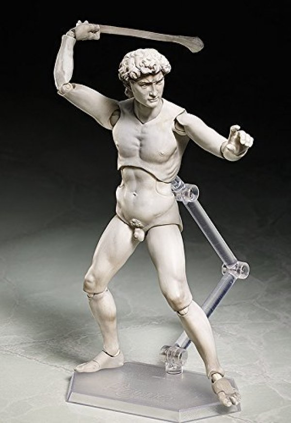 脑洞大开:figma 桌上美术馆系列 大卫&维特鲁威人发售
