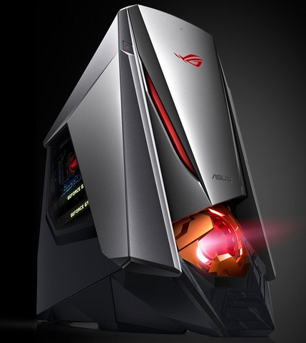 涡轮"败家之眼:asus 华硕 正式推出 rog 玩家国度 gt51电竞主机