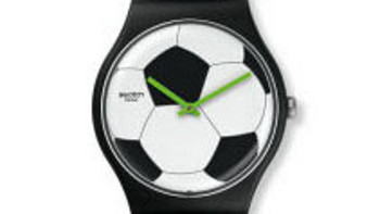 把足球戴在手上：swatch 斯沃琪 推出 Footballissime 2016欧洲杯特别款腕表