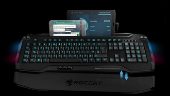 与手机平板联动：ROCCAT 冰豹 推出 Skeltr 智能键盘