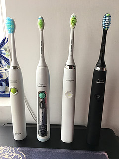 不一样的感受！购买的4个电动牙刷，Lebond 力博得&amp;Philips 飞利浦 声波电动牙刷