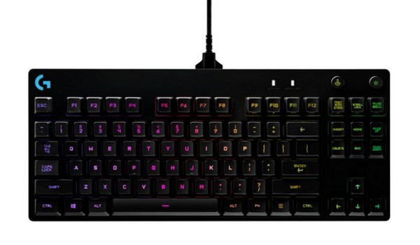 紧凑87键位 键线分离:logitech 罗技 推出 新款g pro rgb 机械键盘