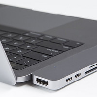 #原创新人#HyperDrive Thunderbolt 3 USB-C Hub: 目前较为理想的新MacBook Pro接口过渡方案