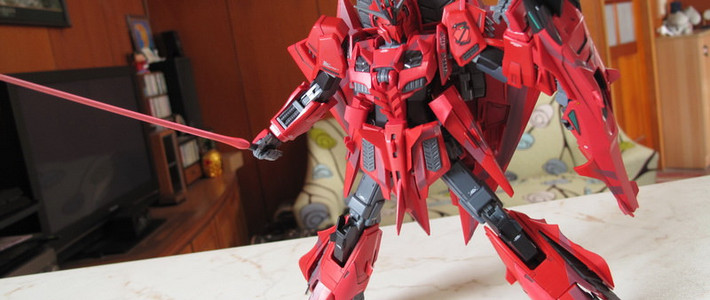 bandai 万代 mg z高达3号机p2型 red zeta(红蛇)