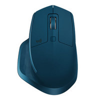 罗技（Logitech）MX Master 2S 无线鼠标 无线蓝牙优联双模跨计算机控制鼠标 睿智蓝