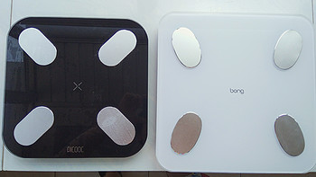 攻壳科技 bong fit 体脂秤 粗糙开箱;有品mini 体脂秤 粗糙对比评测