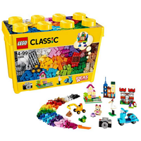 【京东超市】乐高（LEGO） 经典创意系列 4岁-99岁 大号积木盒 10698 儿童 积木 玩具