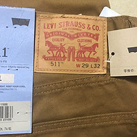 Levi's 李维斯 511 男式修身低腰休闲裤