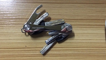这款钛钢keysmart钥匙收纳器还不错，告别噪音钥匙时代