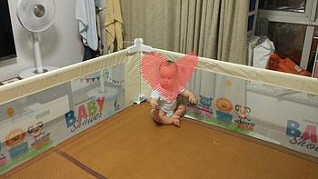 二胎囤货记录 篇八：宝贝在大床活动时的看护助手，贝得力垂直升降床护栏