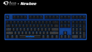 “Newbee Limited Edition”：Akko 艾酷 发布 Ducky 3108S Newbee战队限定版 机械键盘