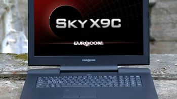 最高i7-8700K+双路GTX 1080 SLI：EUROCOM 发布 Sky X7C 和 Sky X9C 高端电竞笔电