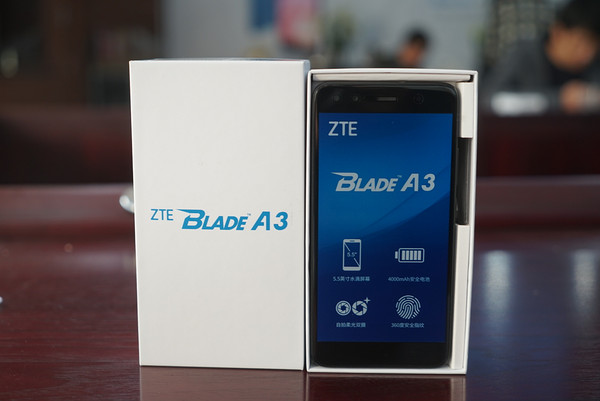 人脸识别 前置双摄:zte 中兴 发布 blade a3 智能手机