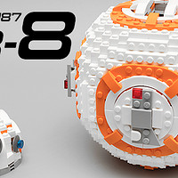 #晒单大赛#星战世界的新一代萌神—LEGO 乐高 星球大战系列 75817 BB-8 机器人 开箱评测
