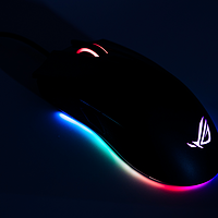 #晒单大赛#RGB光污染、可以自己换微动的游戏鼠标：ASUS 华硕 ROG P502鼠标 晒单&拆解