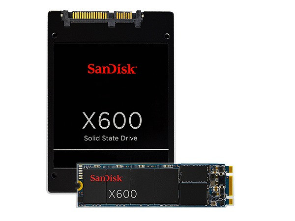 64层3dnandtlcsandisk闪迪发布x600系列固态硬盘