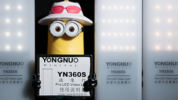 便宜冰灯？YONGNUO 永诺“冰灯” YN360S LED摄像灯 开箱
