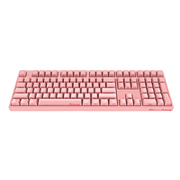 激起你的少女心：Akko X Ducky 发布 3108侧刻全粉色版 机械键盘
