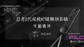 Filco 斐尔可 忍者2双模87键 侧刻茶轴 机械键盘 使用体验—这玩儿能退烧么？