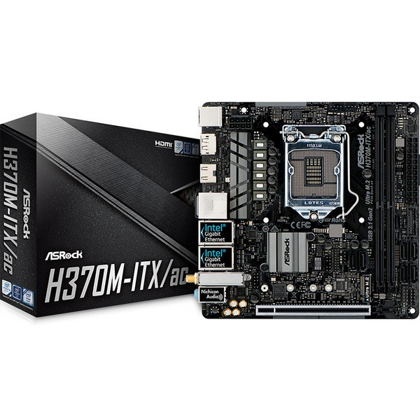 主流级itx方案:asrock 华擎 发布 h370m-itx/ac,b360m-itx/ac和h310m