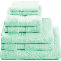 【直营】英国进口Restmor毛巾浴巾7件套 全棉大毛巾吸水毛巾