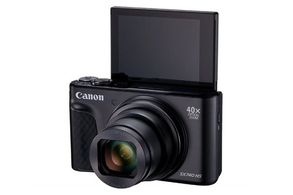 佳能发布了一款40倍光学变焦,4k视频拍摄的卡片机powershot sx740 hs