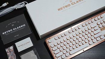 海淘败家—AZIO RETRO CLASSIC 复古键盘开箱