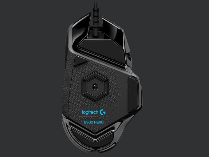 logitech罗技低调更新g502游戏鼠标搭载hero16k传感器