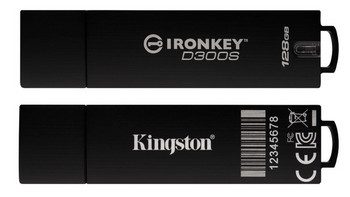256位AES-XTS硬件级加密：Kingston 金士顿 发布 IRONKEY D300S 加密U盘