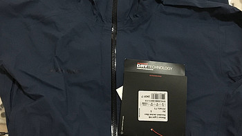 运动Mix科技 Mammut Dry Technology冲锋衣外套