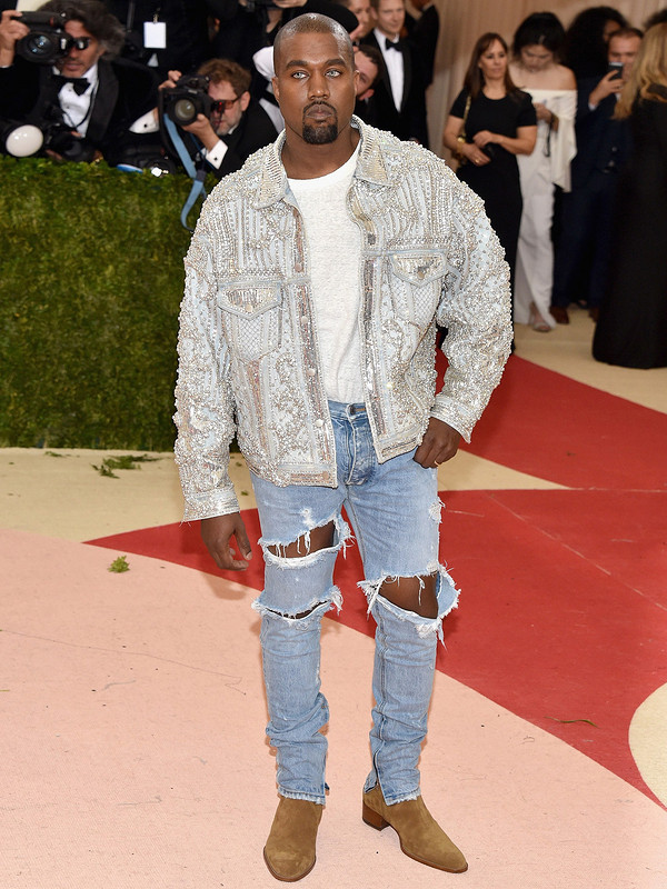 穿廉价dickies夹克:kanye west在met gala 2019爆冷造型给人启示