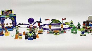 【开箱】乐高玩具总动员4系列（4盒连开多图）组个玩具们自己的游乐园