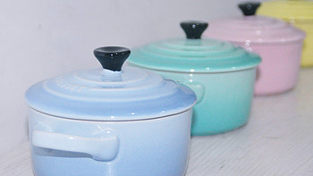 燕窝炖煮好搭档—法国 LE CREUSET 酷彩 炻瓷 圆形锅形烤罐