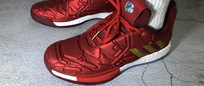 鞋虫上脑 篇十七:春节就要红红火火adidas × marvel哈登3钢铁侠