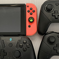 Switch 手柄详细对比评测（Switch Pro、良值2代、雷神G50）