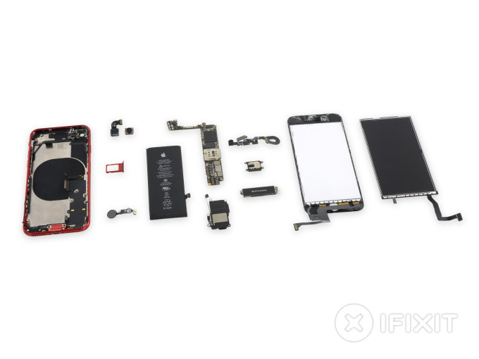 intel 基带:ifixit 拆解新款 iphone se,电池与 iphone 8 互不兼容