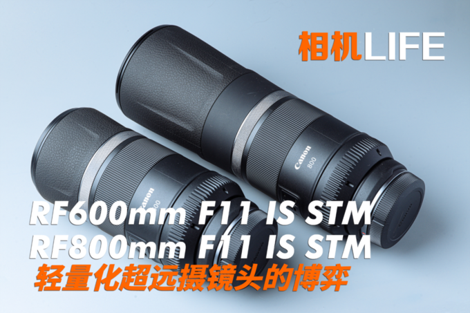 相机life | rf600mm &rf800mm f11 is stm体验 轻量化超远摄镜头的