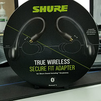 Shure/舒尔真无线蓝牙入耳式耳机MMCX适配器TW1简单体会