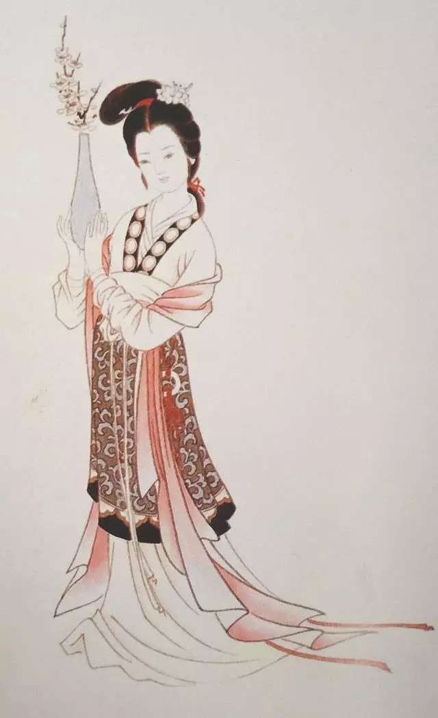 著名绘画大师教你学会各种不同风格的绘画技法古代仕女