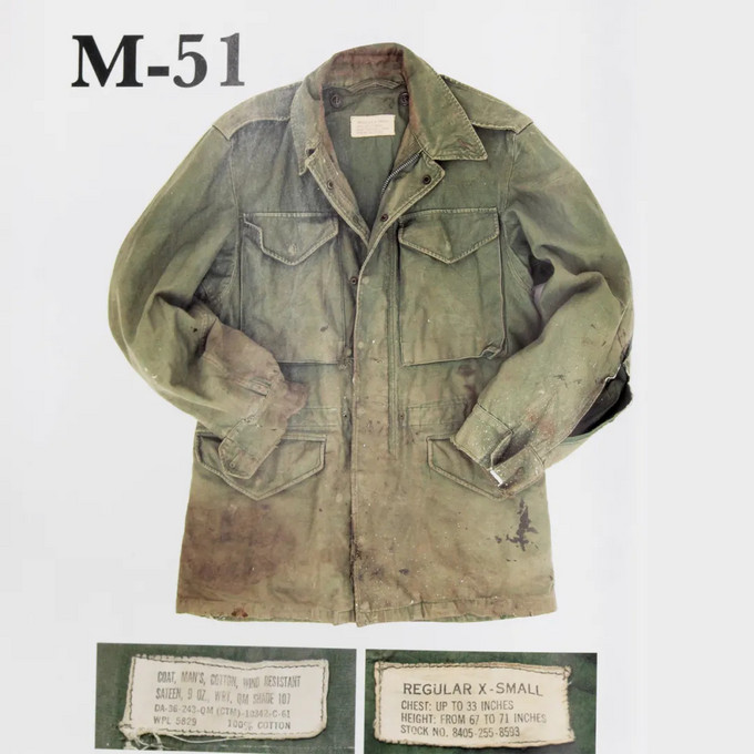 服役时间最长的美军战衣m65横跨夹克和棉服界