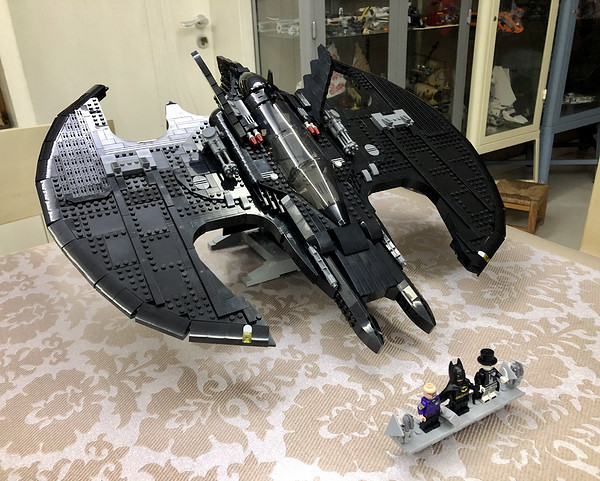 百亿补贴乐高lego积木玩具蝙蝠侠76161蝙蝠翼战机飞机