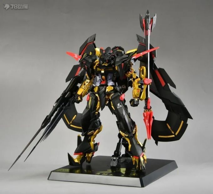 78官评万代metalbuild系列异端高达金色机天蜜娜天空的皇女ver