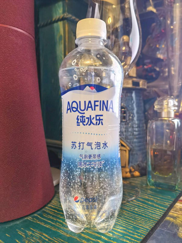 pepsi百事纯水乐苏打气泡水450ml12瓶