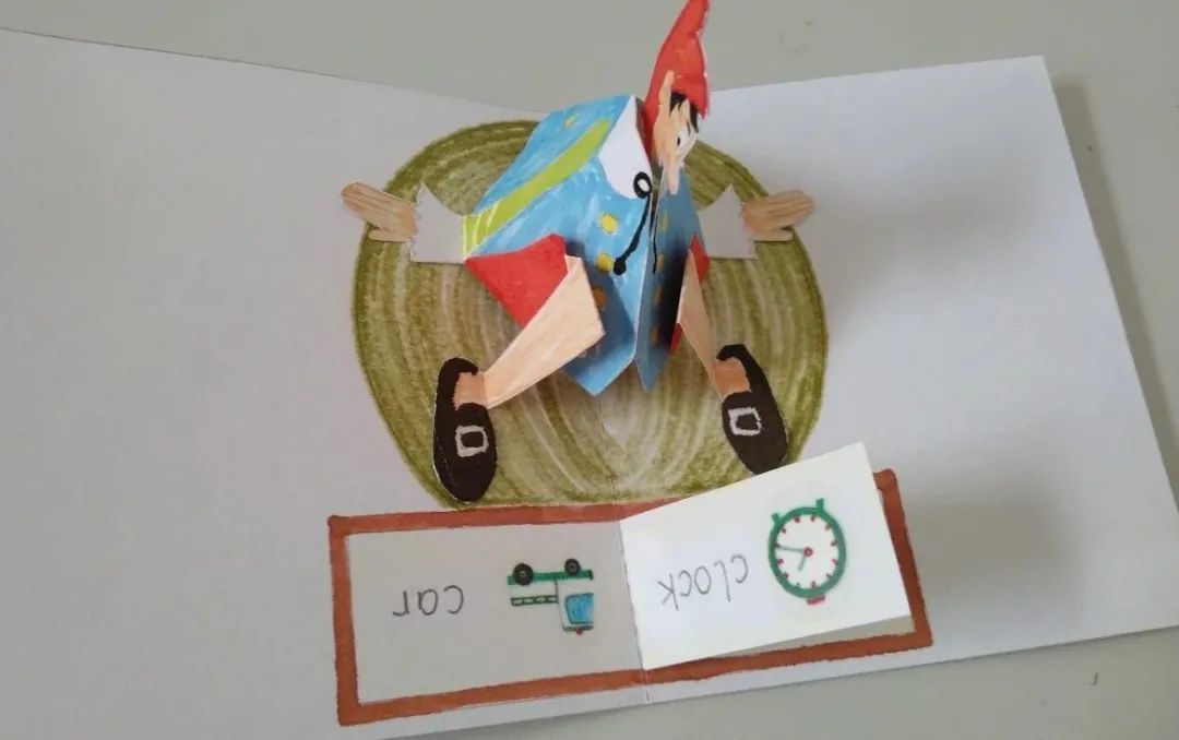 每周制作匹诺曹立体卡