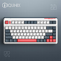 IQUNIXL80-动力方程式机械键盘三模机械无线键盘蓝牙键盘热插拔客制化键盘Cherry红轴无光版